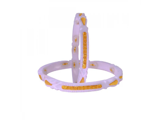 Fascinating 22k Gold Path Sakha Carved With Mesmerizing Detailing - Image 2