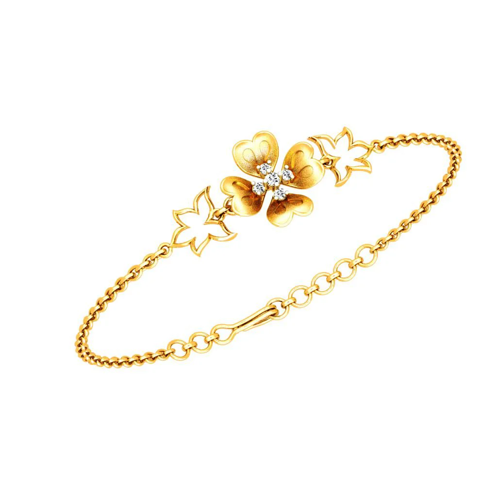 Floral And Petal Bracelet - Image 2
