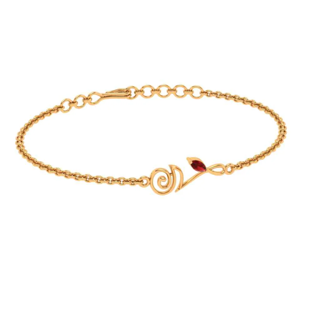 Floral Gold Bracelets - Image 5