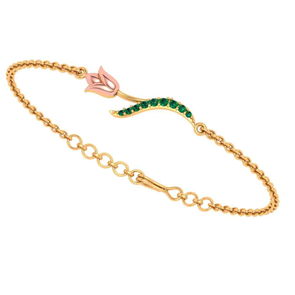 Floret Gold Bracelets - Image 4