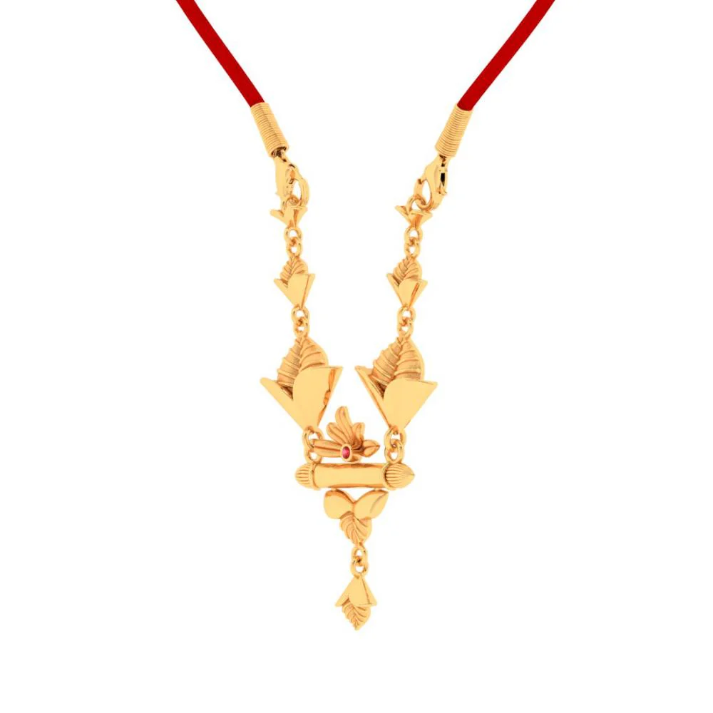Flower 18k Gold Necklace - Image 3