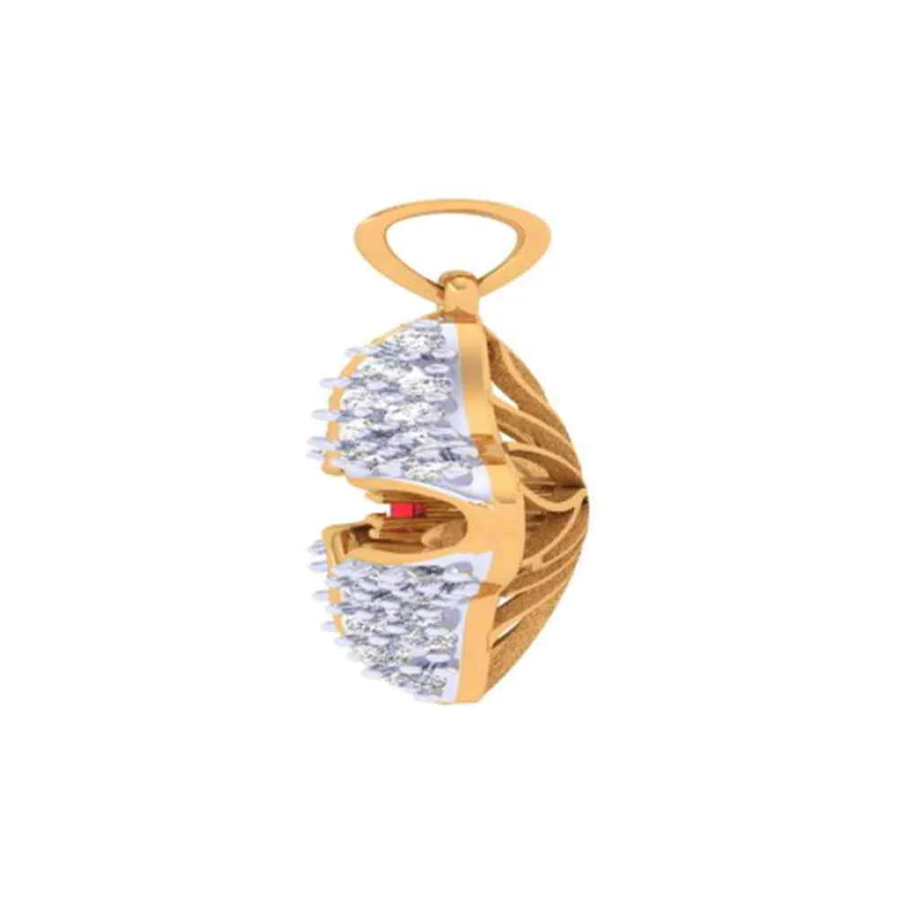 Freeze The Moment Gold Pendant - Image 3