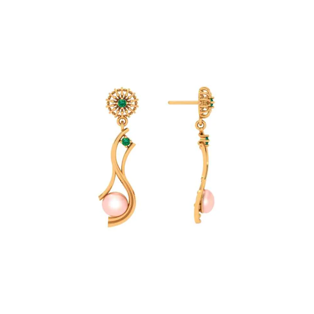 Gold Jhumka For Your Ultimate Adorn - Image 3