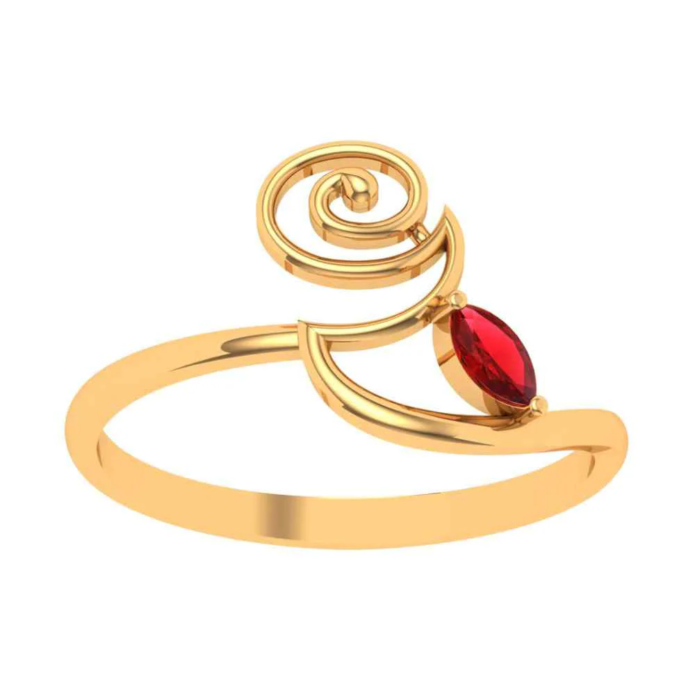 Gold Rings Design For Women With A Unique Design - Image 2