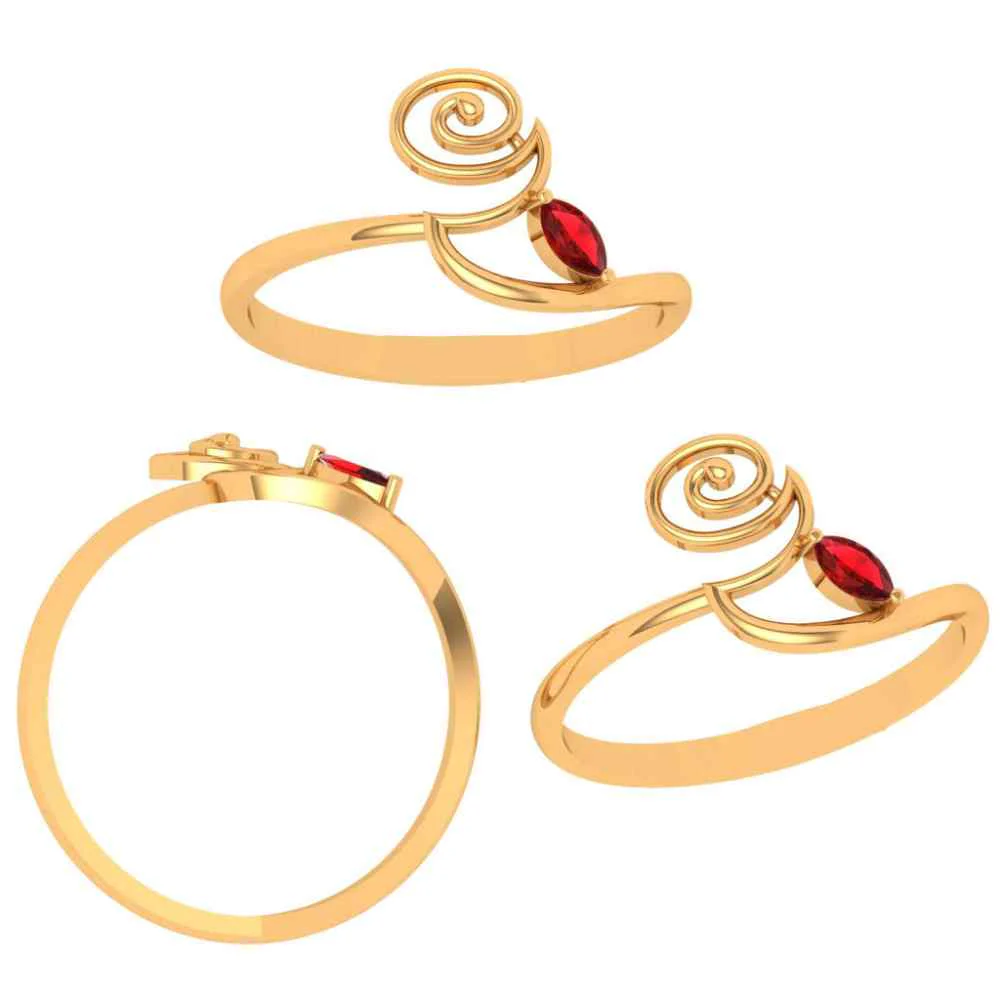 Gold Rings Design For Women With A Unique Design - Image 5