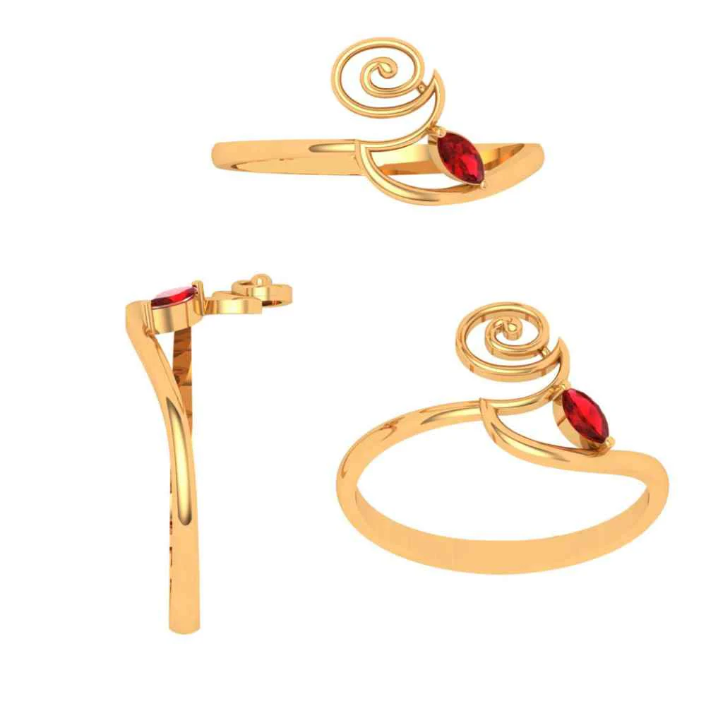 Gold Rings Design For Women With A Unique Design - Image 6