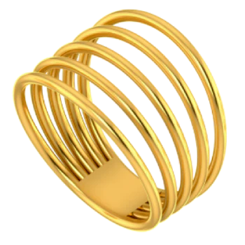 Gorgeous 14k Gold Thumb Ring From Online Exclusive - Image 2