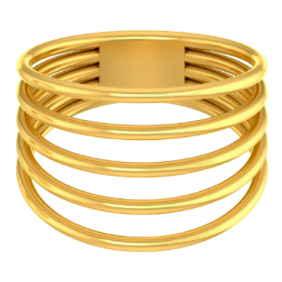 Gorgeous 14k Gold Thumb Ring From Online Exclusive - Image 3