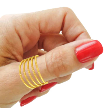Gorgeous 14k Gold Thumb Ring From Online Exclusive - Image 5