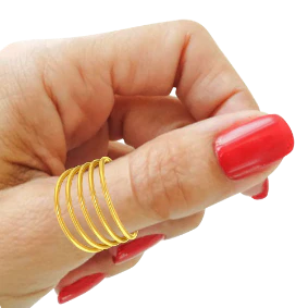 Gorgeous 14k Gold Thumb Ring From Online Exclusive - Image 6