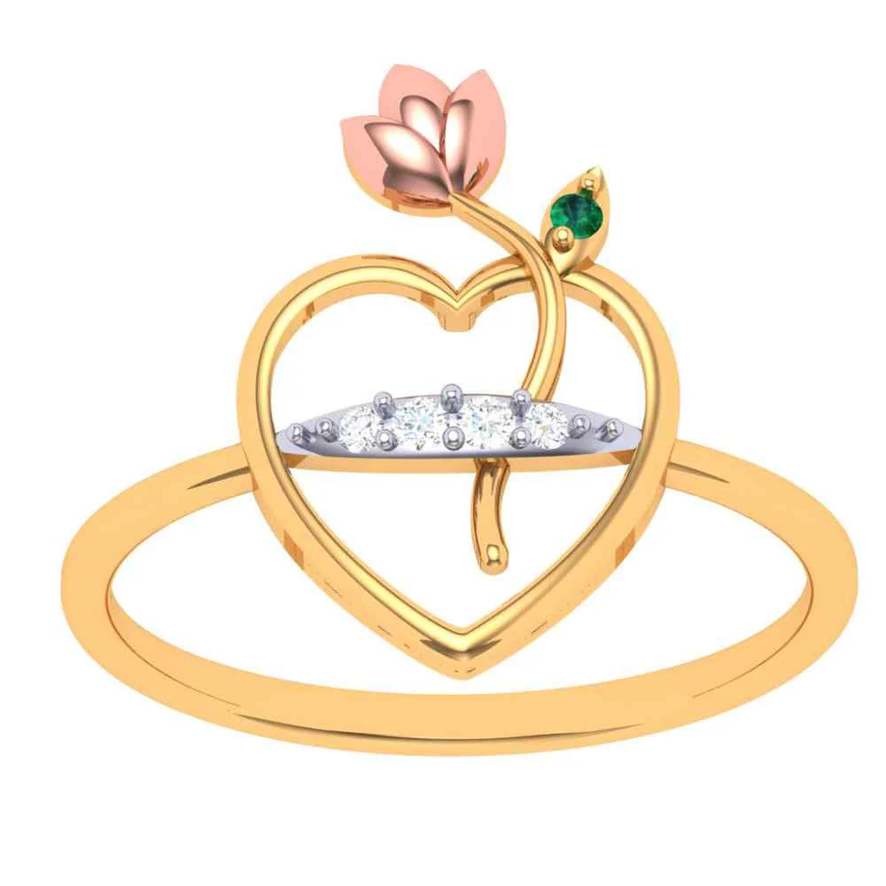 Heart Gold Rings Design For Any Occasion - Image 2