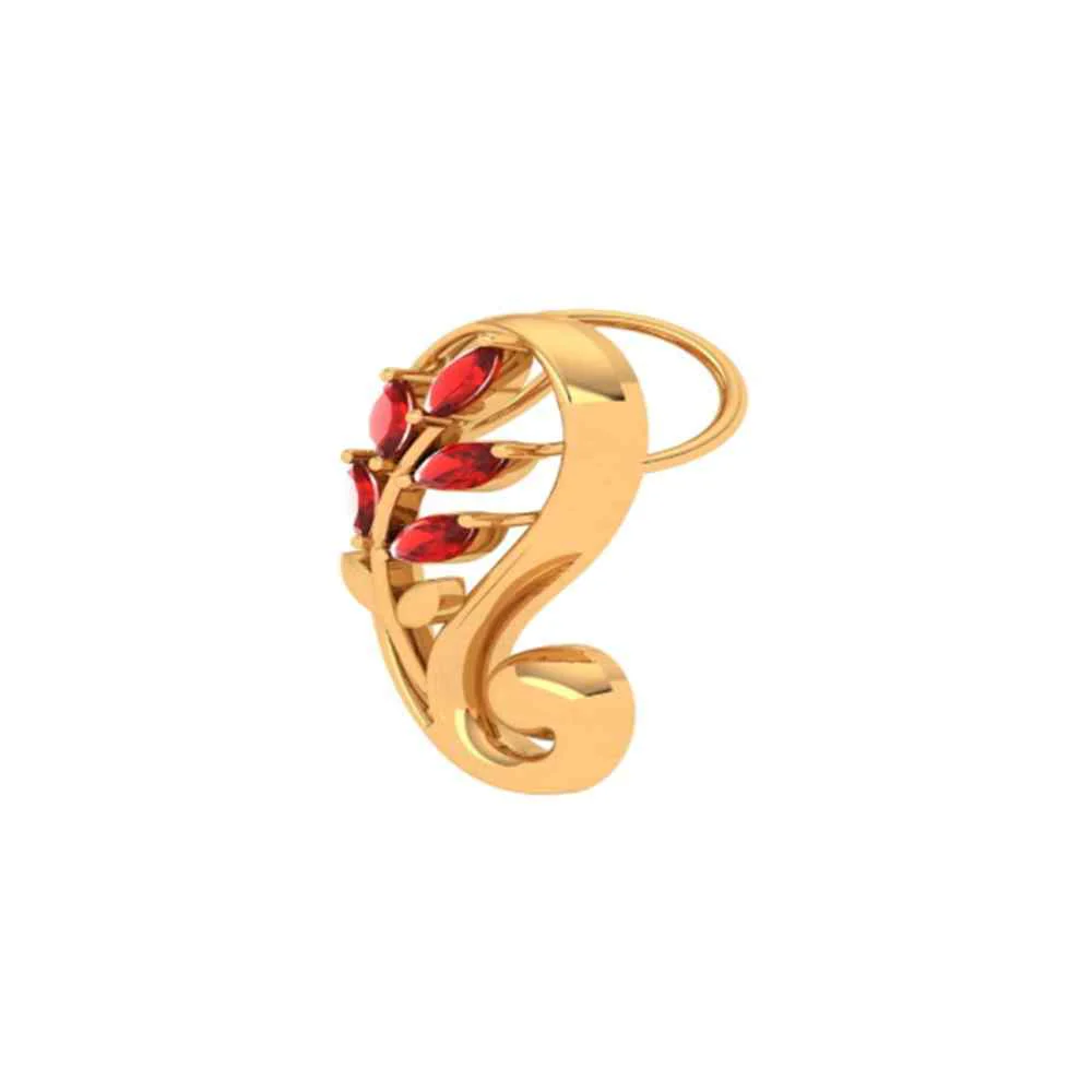 Intricate Design Gold Pendant - Image 2