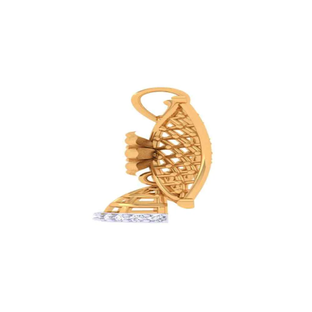 Knitted Pattern With Dangler Pendant - Image 3