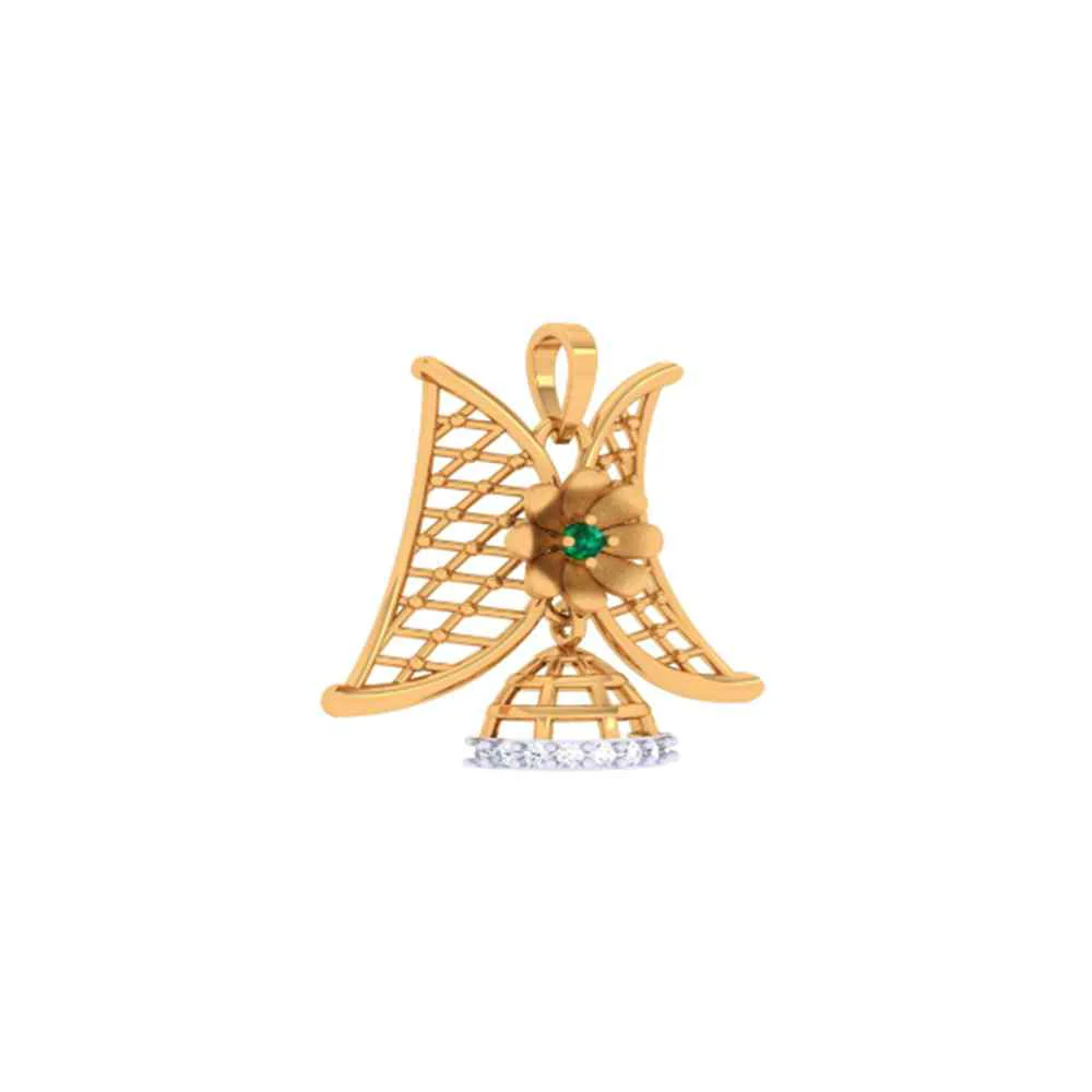 Knitted Pattern With Dangler Pendant - Image 4