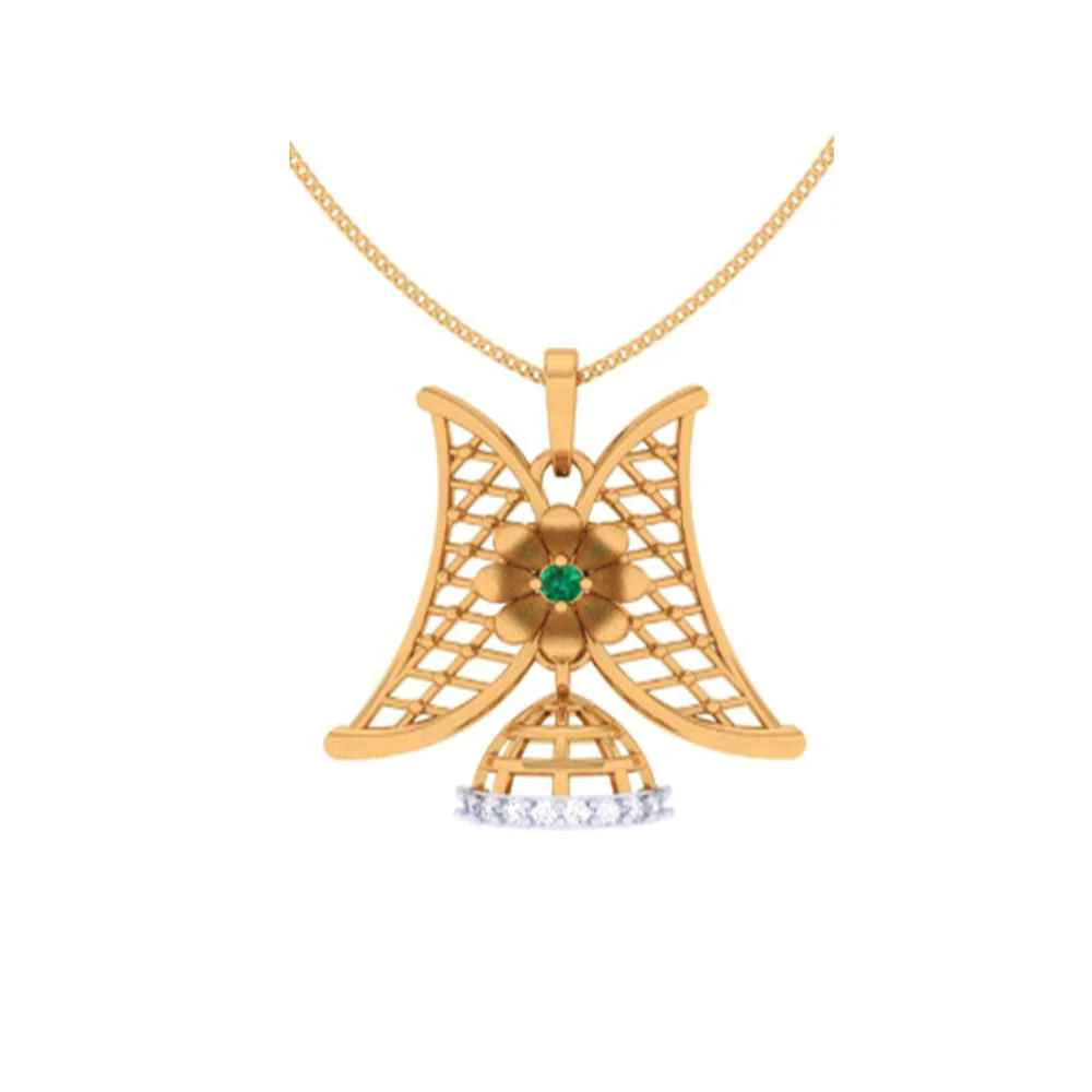 Knitted Pattern With Dangler Pendant - Image 5