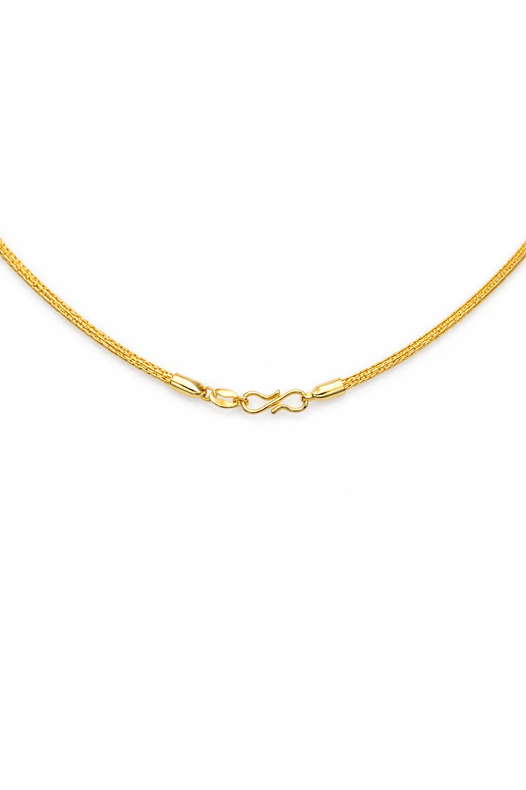 LiteLux Signature Flow 18KT BIS Hallmark Gold Chain for Women - Image 3