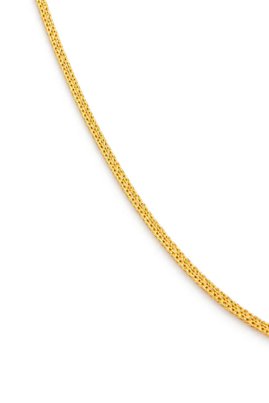 LiteLux Signature Flow 18KT BIS Hallmark Gold Chain for Women - Image 7