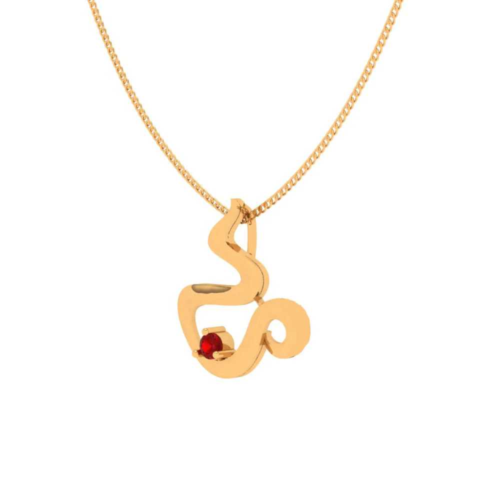 Love Chai Gold Pendant - Image 4