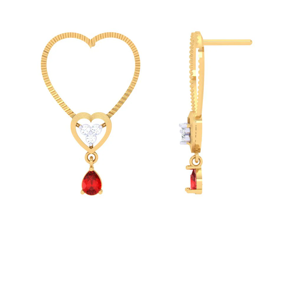 Love Dangler Earrings - Image 3