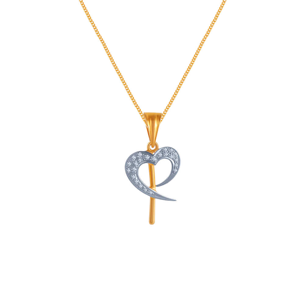 Love Stuck Diamond Pendant