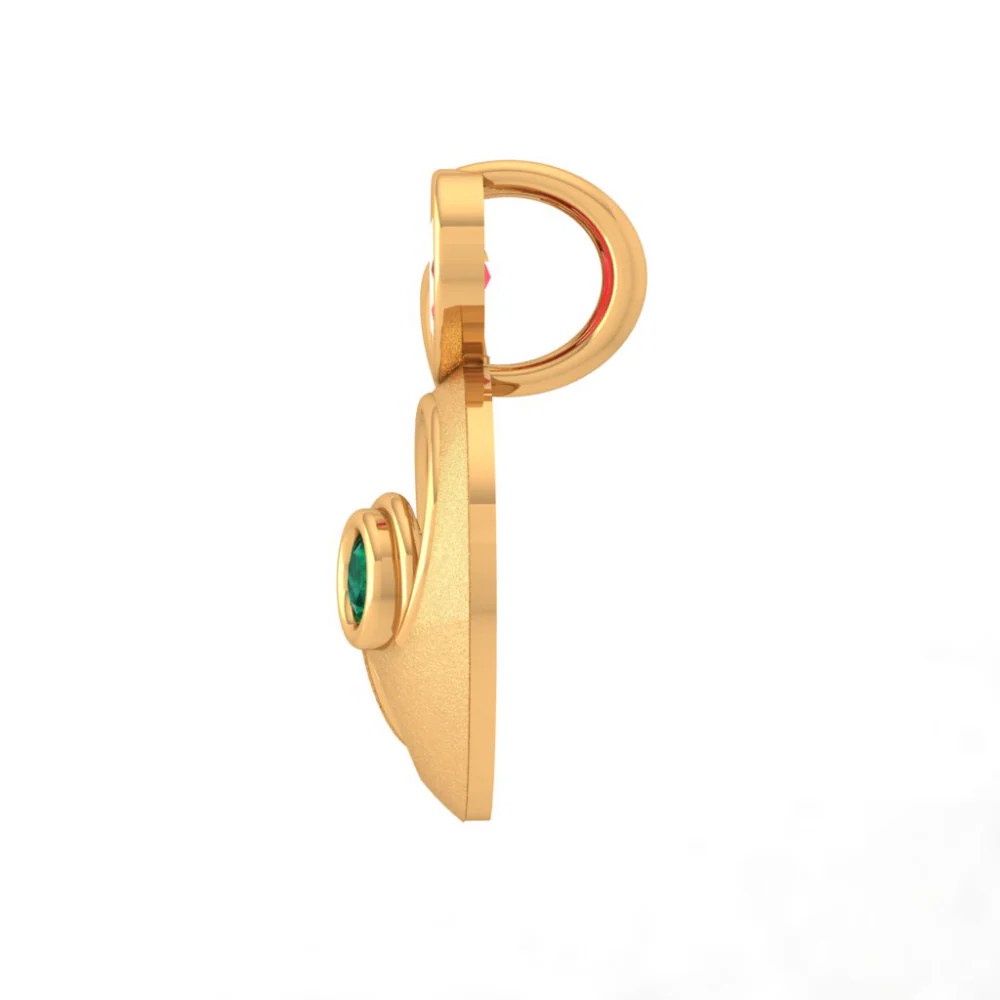 Maternal Fond Gold Locket - Image 2