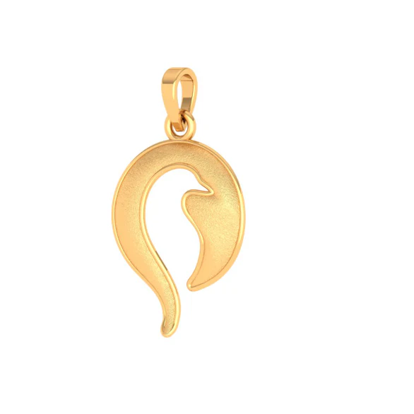 Nestling Style Gold Locket - Image 2