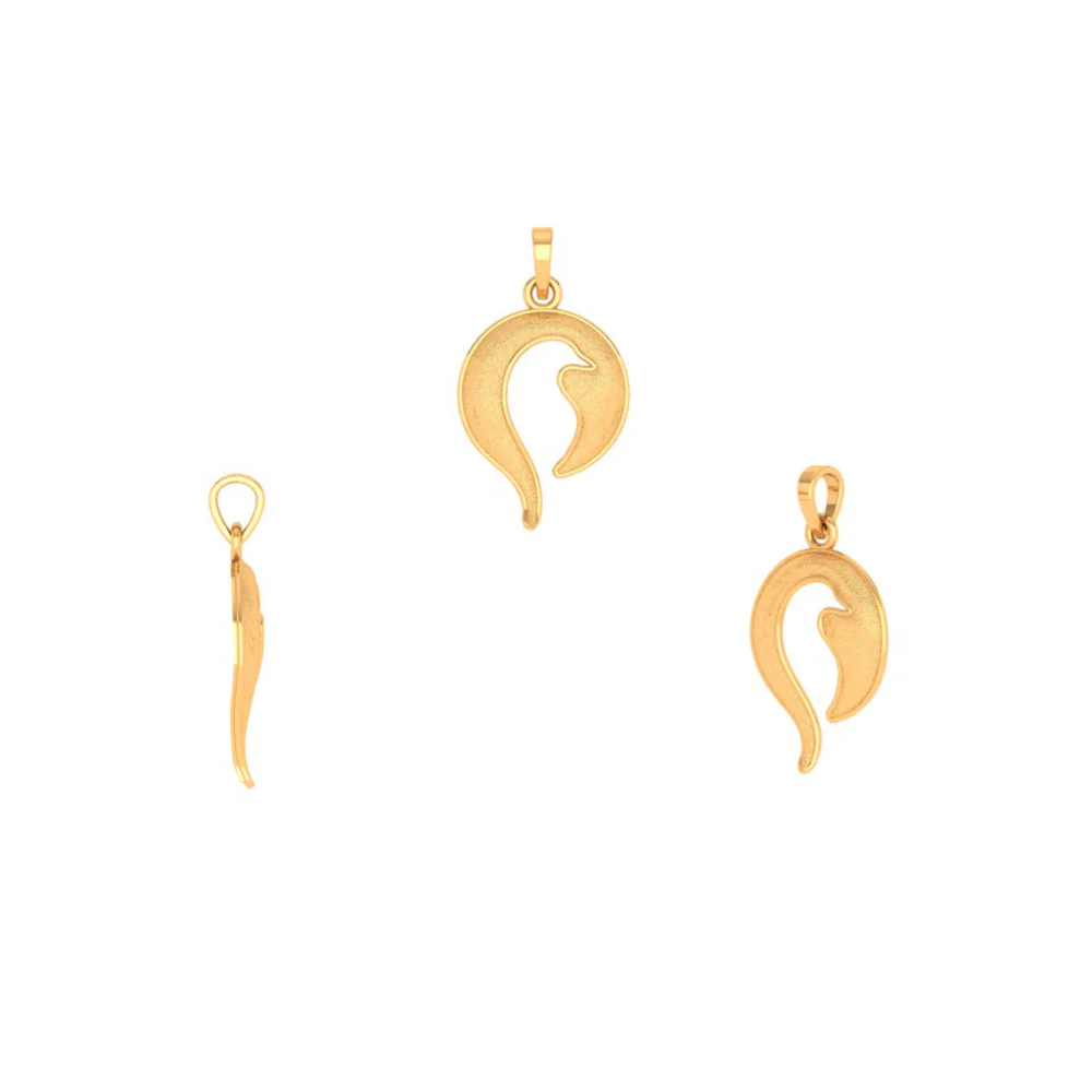 Nestling Style Gold Locket - Image 5