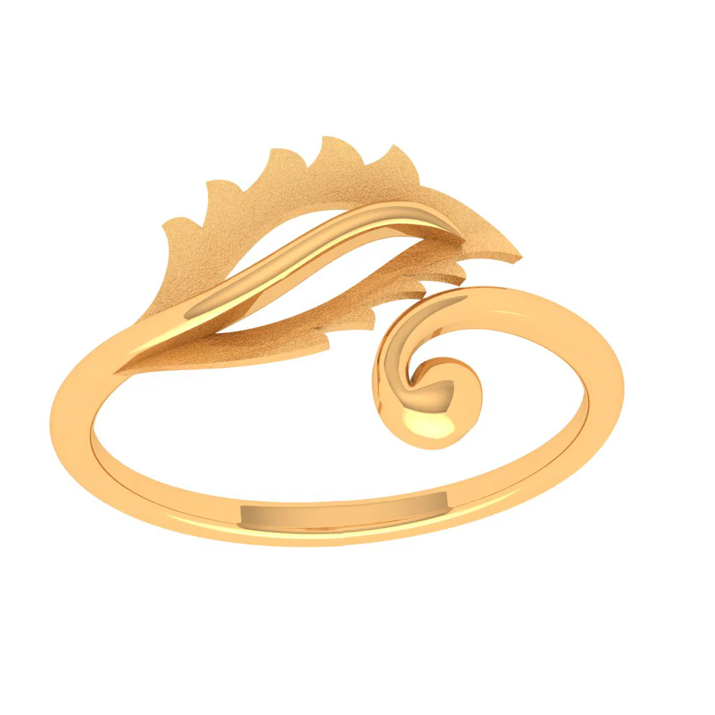 Nine To Five Gold Ring - Image 2