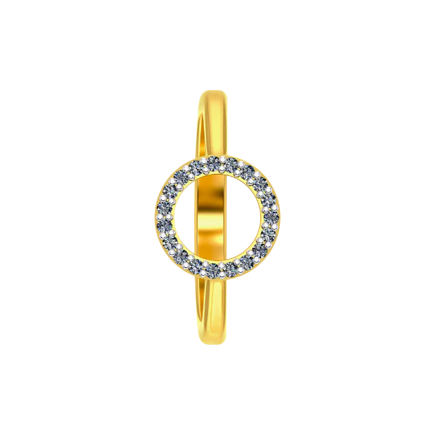 Opus Orb Gold Ring - Image 3