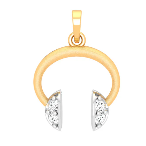Over The Head 14k Gold Pendant For Female