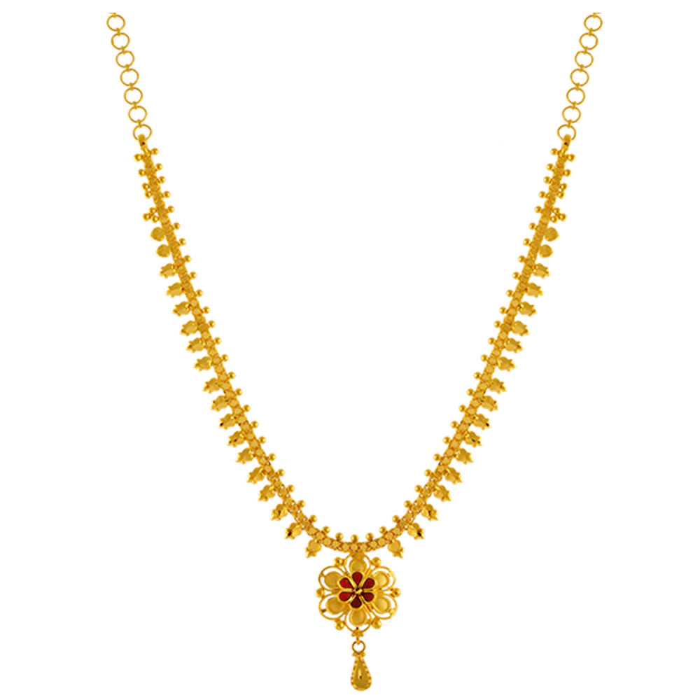 P.c. Chandra Jewellers 22k Yellow Gold Neckless - Image 2