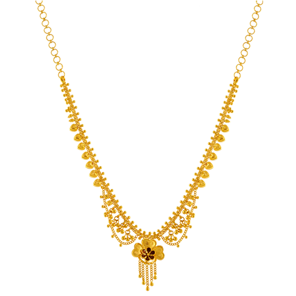 P.c. Chandra Jewellers 22k Yellow Gold Neckless