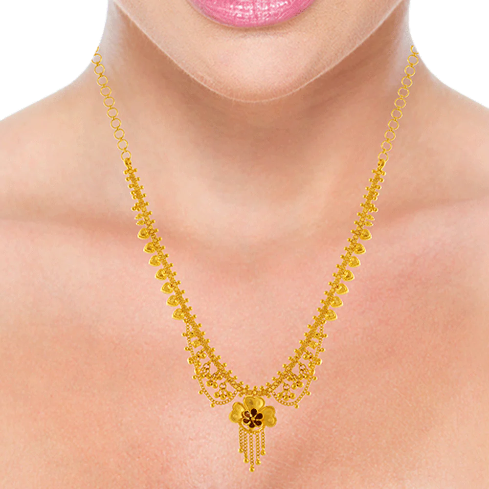 P.c. Chandra Jewellers 22k Yellow Gold Neckless - Image 3