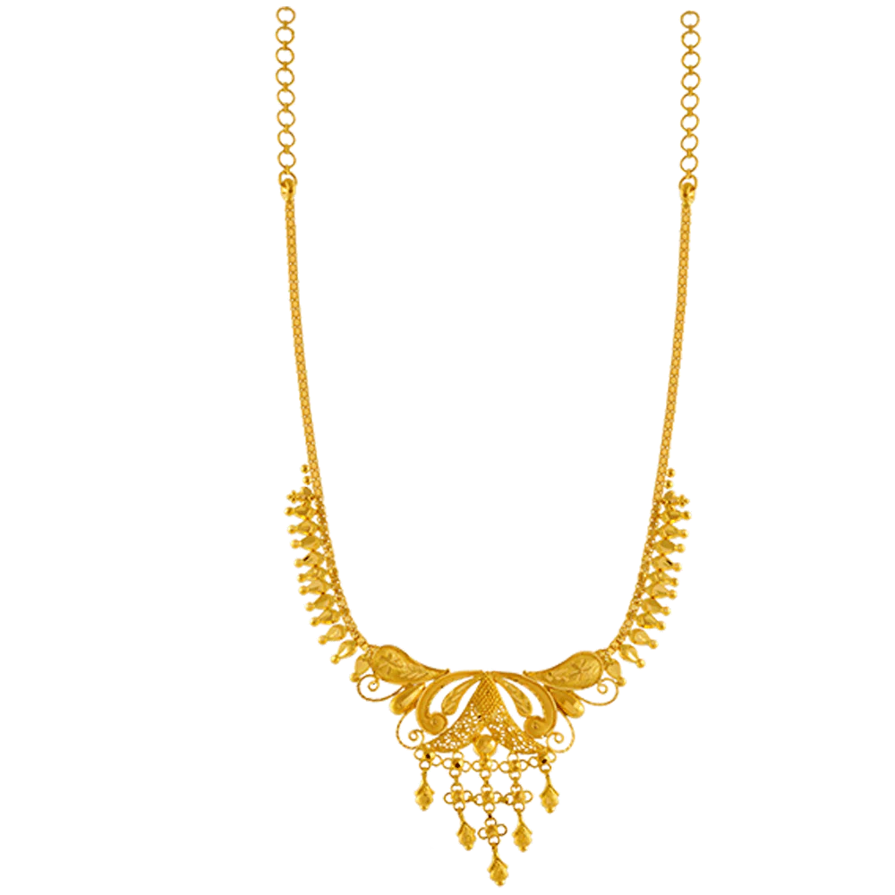 P.c. Chandra Jewellers 22k Yellow Gold Neckless