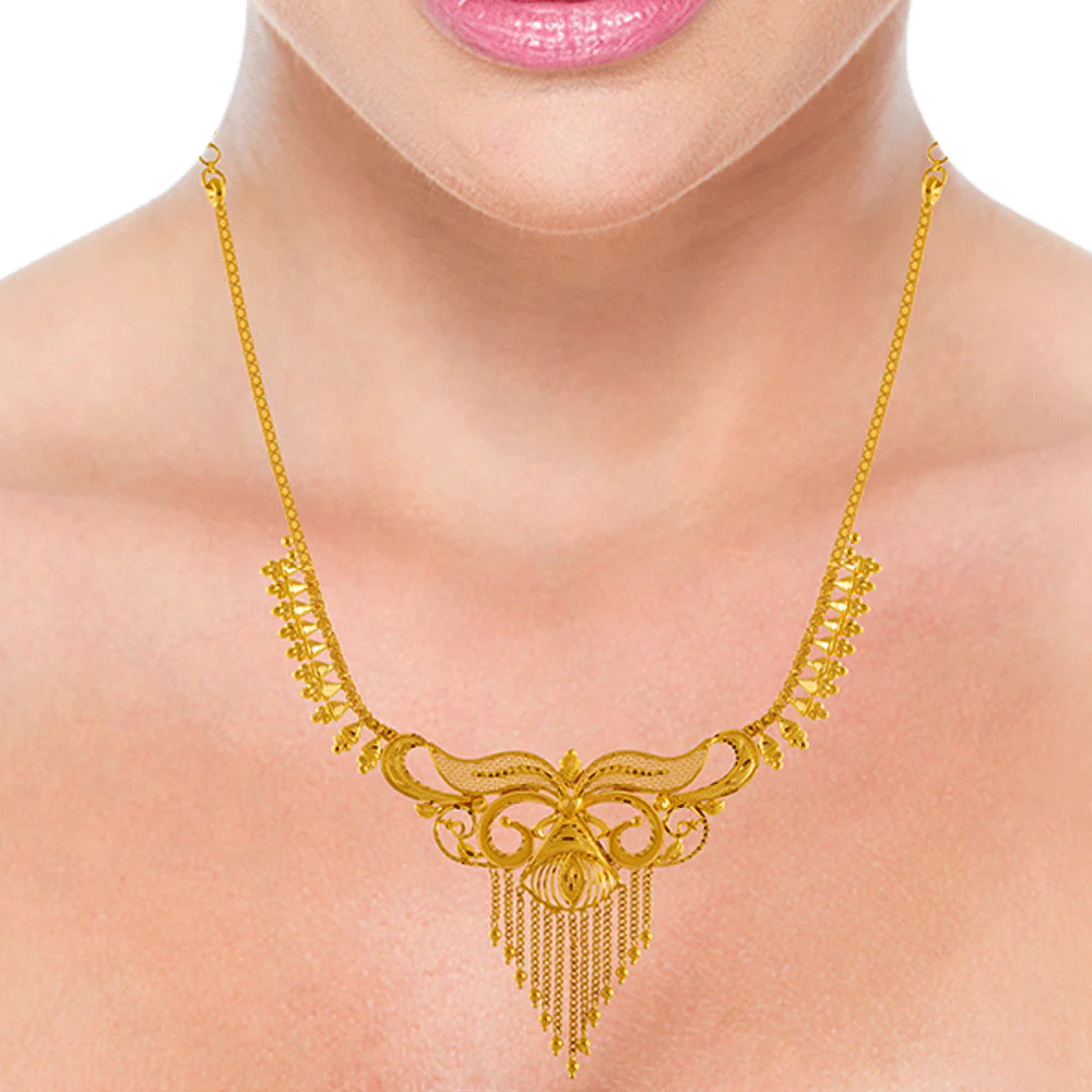 P.c. Chandra Jewellers 22k Yellow Gold Neckless - Image 3