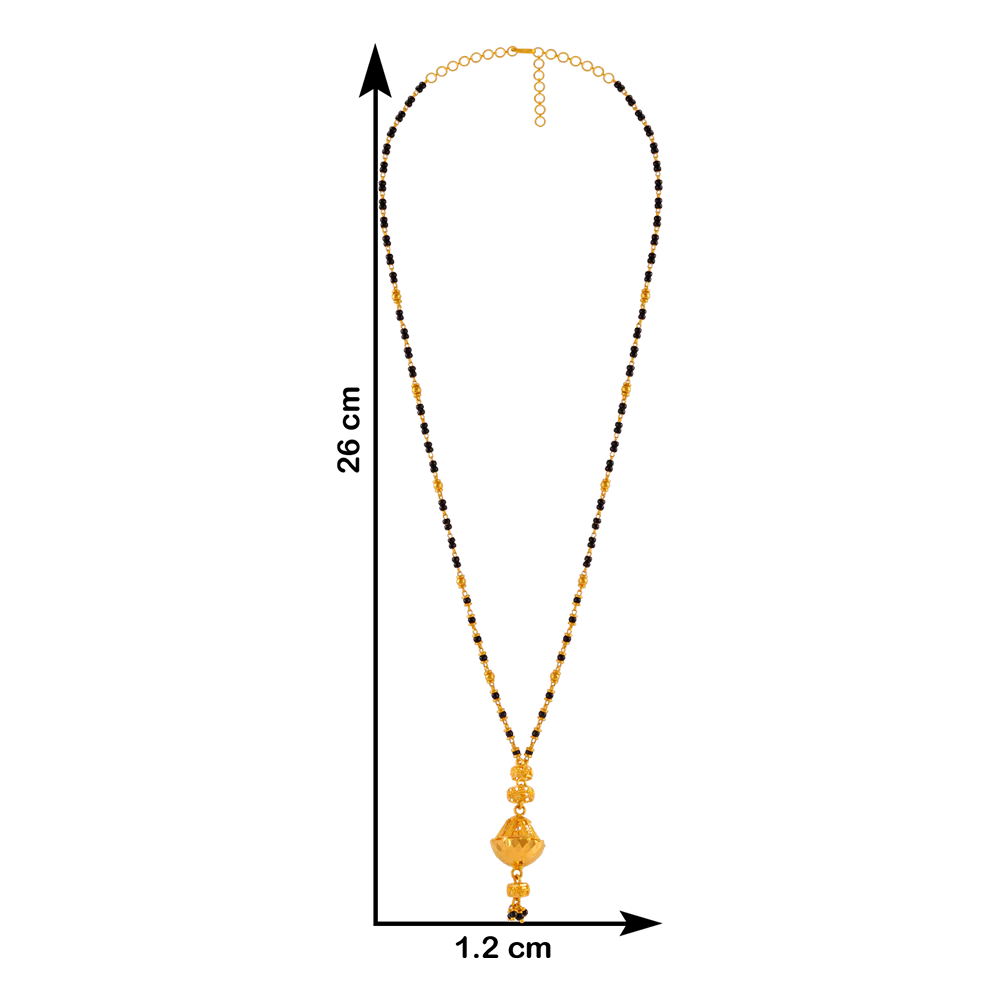 P.c. Chandra Jewellers 22KT Yellow Gold Mangalsutra For Women