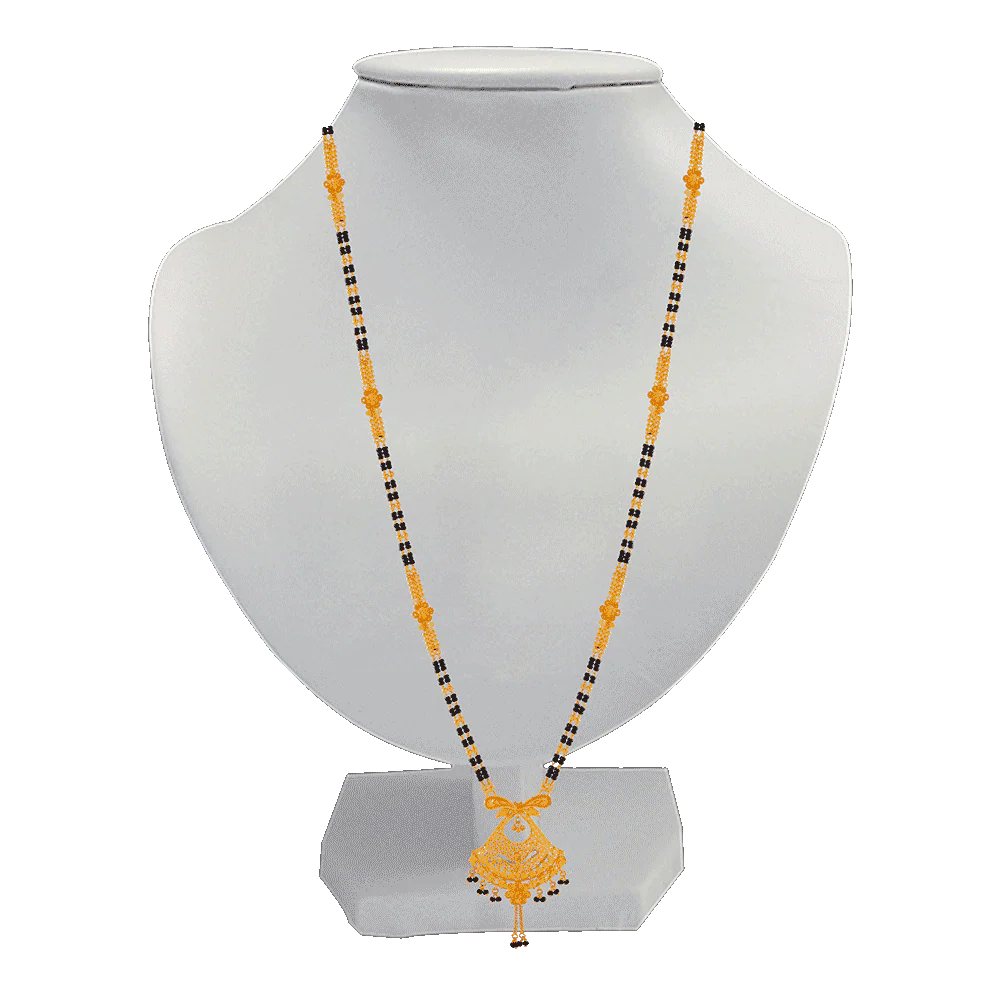 P.c. Chandra Jewellers 22KT Yellow Gold Mangalsutra For Women