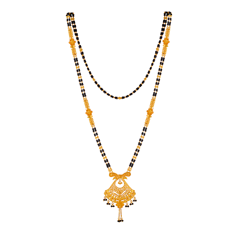 P.c. Chandra Jewellers 22KT Yellow Gold Mangalsutra For Women - Image 4