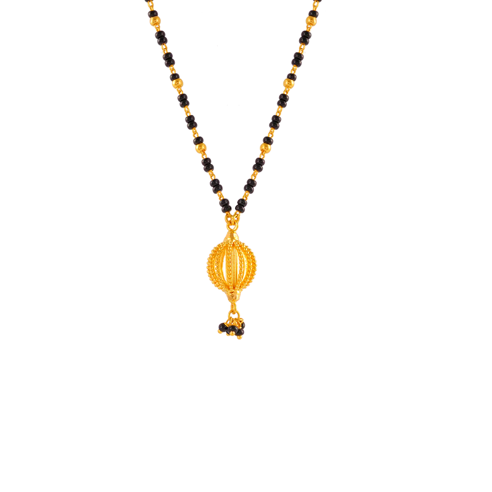 P.c. Chandra Jewellers 22KT Yellow Gold Mangalsutra For Women