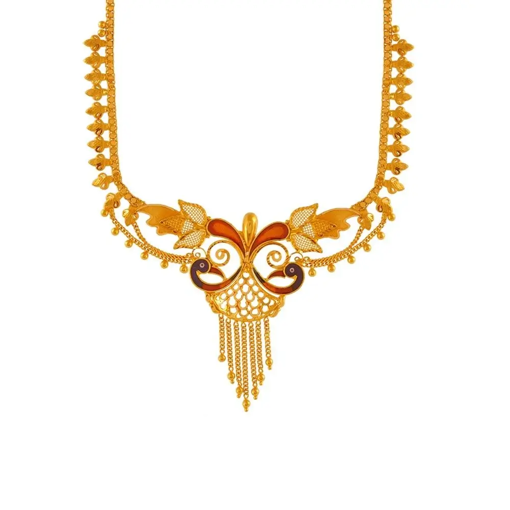 P.c. Chandra Jewellers 22KT Yellow Gold Necklace For Women - Image 2