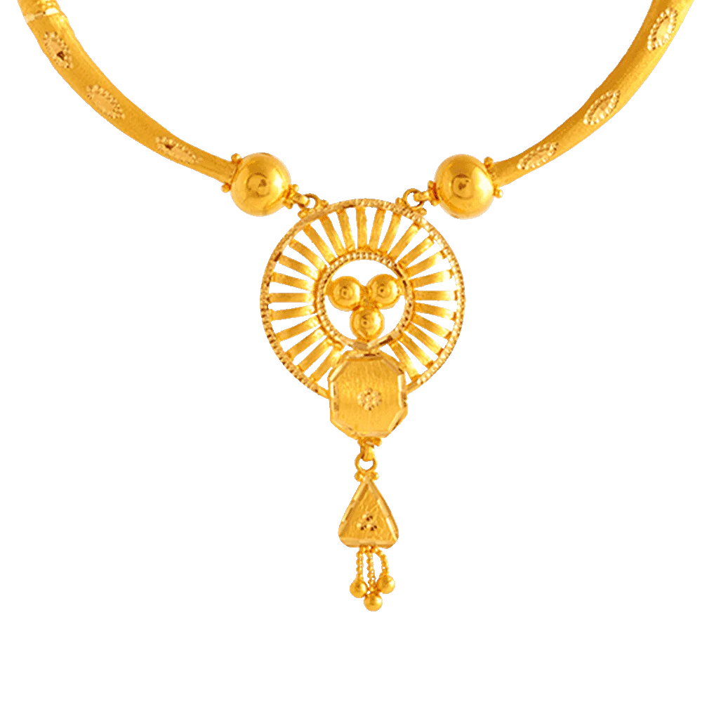 P.c. Chandra Jewellers 22KT Yellow Gold Necklace For Women