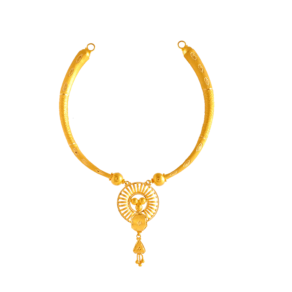 P.c. Chandra Jewellers 22KT Yellow Gold Necklace For Women - Image 3