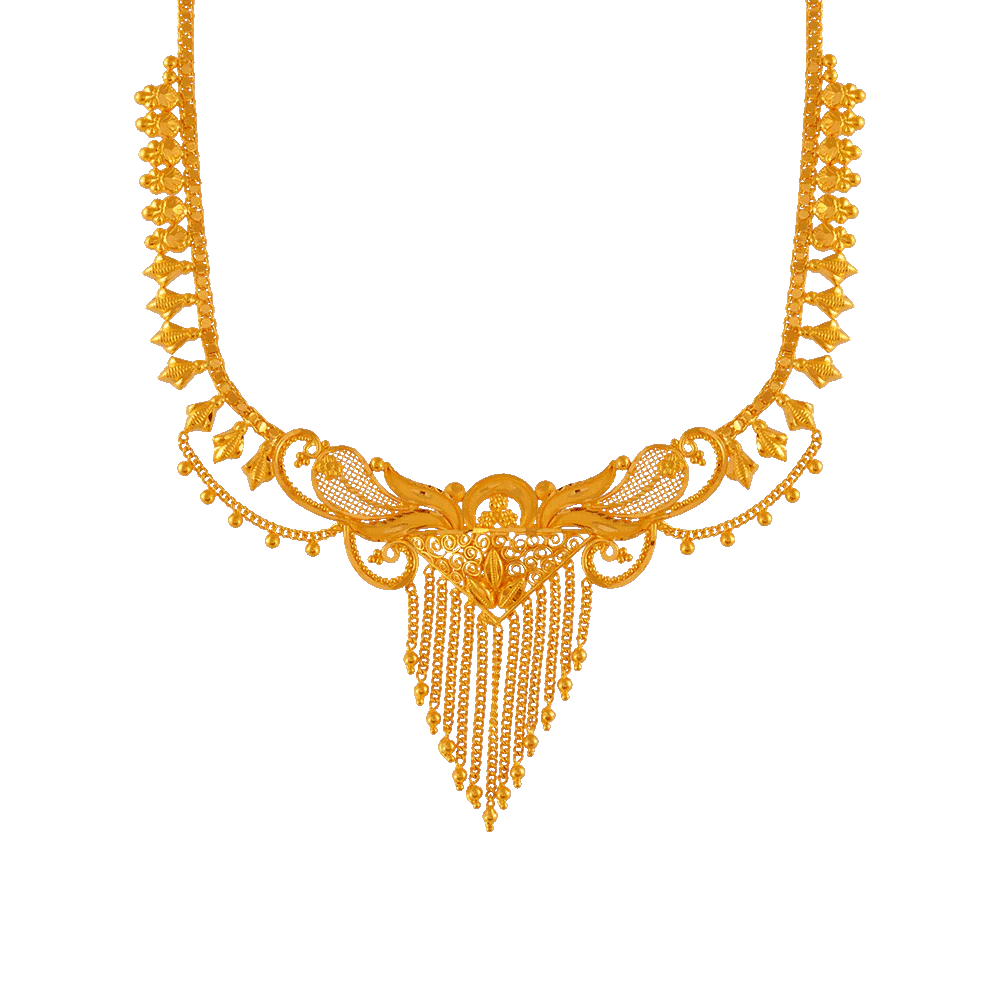 P.c. Chandra Jewellers 22KT Yellow Gold Necklace For Women
