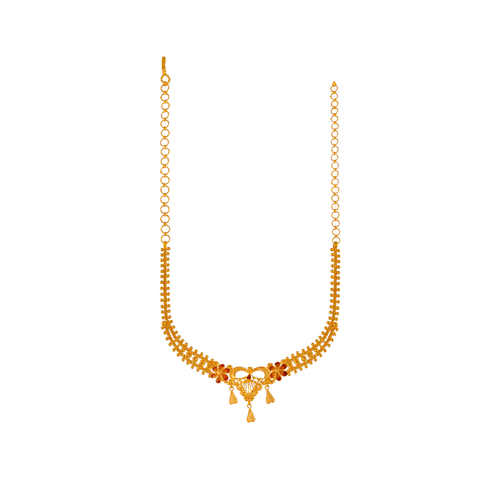 P.c. Chandra Jewellers 22KT Yellow Gold Necklace For Women - Image 2
