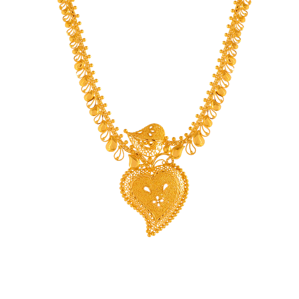 P.c. Chandra Jewellers 22KT Yellow Gold Necklace For Women