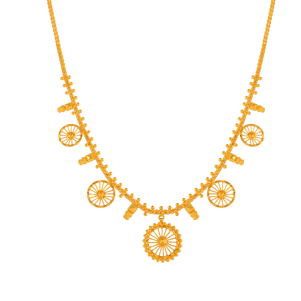 P.c. Chandra Jewellers 22KT Yellow Gold Necklace For Women