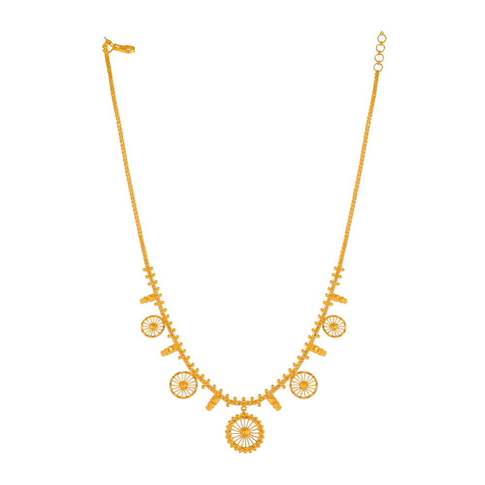 P.c. Chandra Jewellers 22KT Yellow Gold Necklace For Women - Image 2