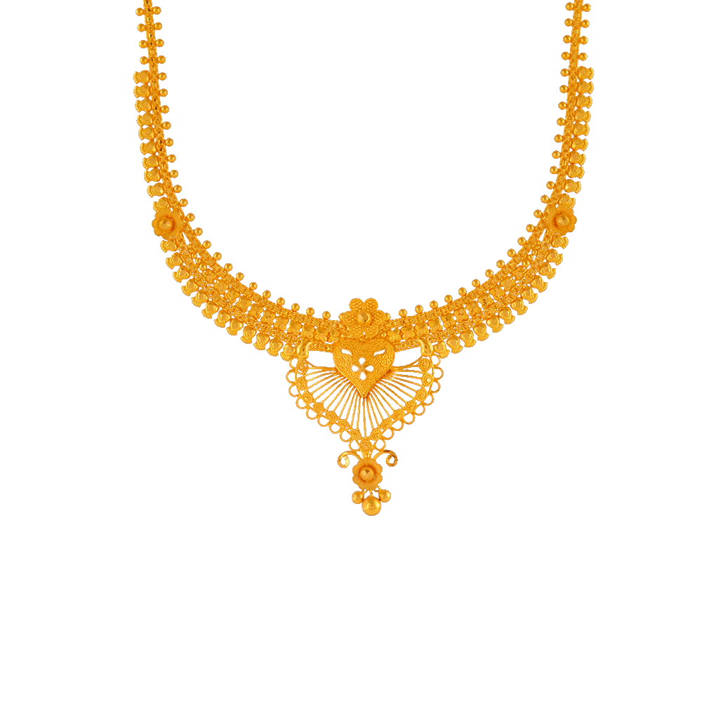 P.c. Chandra Jewellers 22KT Yellow Gold Necklace For Women