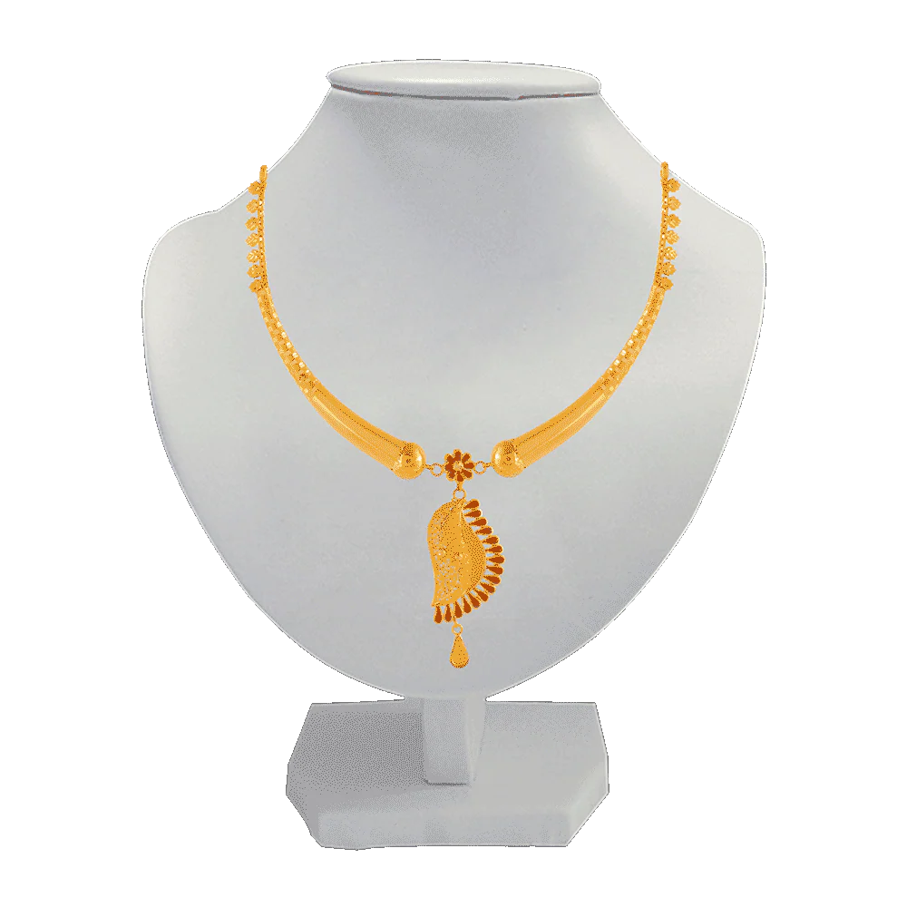 P.c. Chandra Jewellers 22KT Yellow Gold Necklace For Women - Image 2