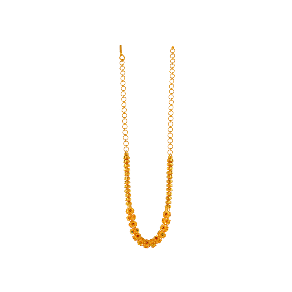 P.c. Chandra Jewellers 22KT Yellow Gold Necklace For Women